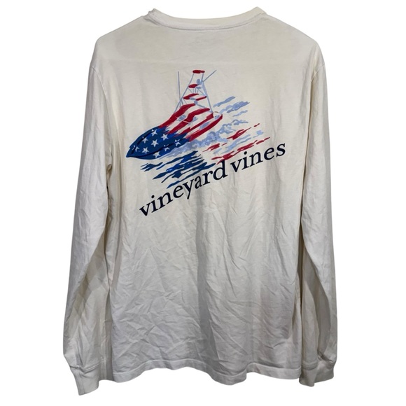 Vineyard Vines Parasailing Graphic Long Sleeve T-Shirt - Picture 1 of 4